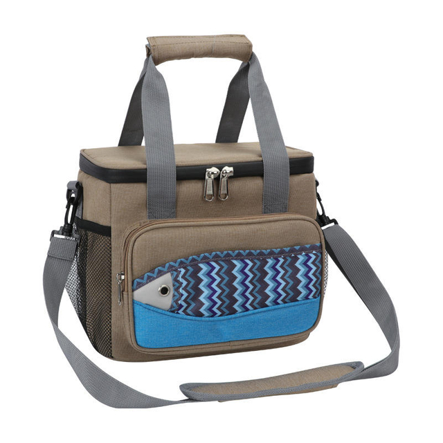 Factory New Fish Pattern Outdoor Multi-function PEVA Waterproof Insulation Portable Bento Picnic Cooler Lunch Bag