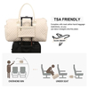 Luxury Quilted Duffel Weekender Overnight for Women Duffle Bag Manufacturers Long Handle Travel Cosmetic Bag Set