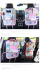 Sublimation Organizer for Trunk Seat Organizer with Tissue Box Large Capacity Storage Car Trunk Car Boot Seat Back Organizer