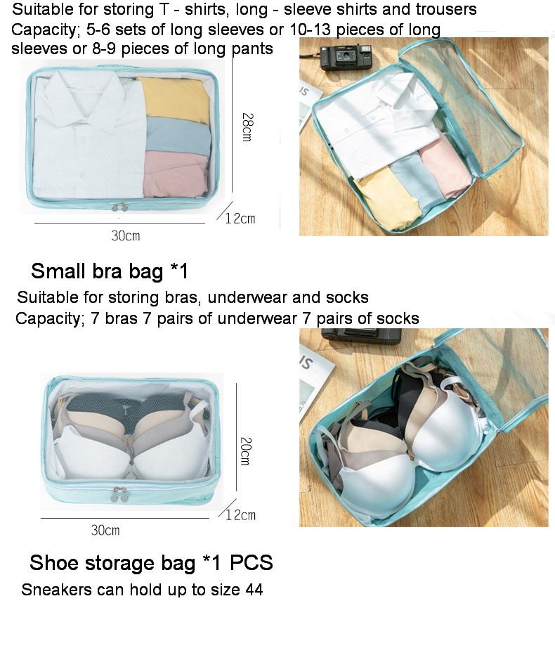 7 Sets Travel Storage Bag Product Details