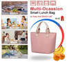Lunch Box Storage Cooler Bag Tote Customized Logo Thermal Food Delivery School Picnic Travel Camping Cooler Bag Insulated