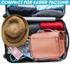Luxury PU Travel Cosmetic Case Hanging Toiletry Bag Multipurpose Makeup Organizer With Waterproof PVC Pockets