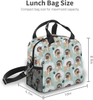 Food Grade BPA Free Wholesale Cute Animal Insulated Lunch Bags for Kids Waterproof Thermal School Cooler Bag Tote