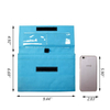 Promotion Cheap Wholesale Passport Cover Card Holder Money Clip Wallet with 7 Pockets