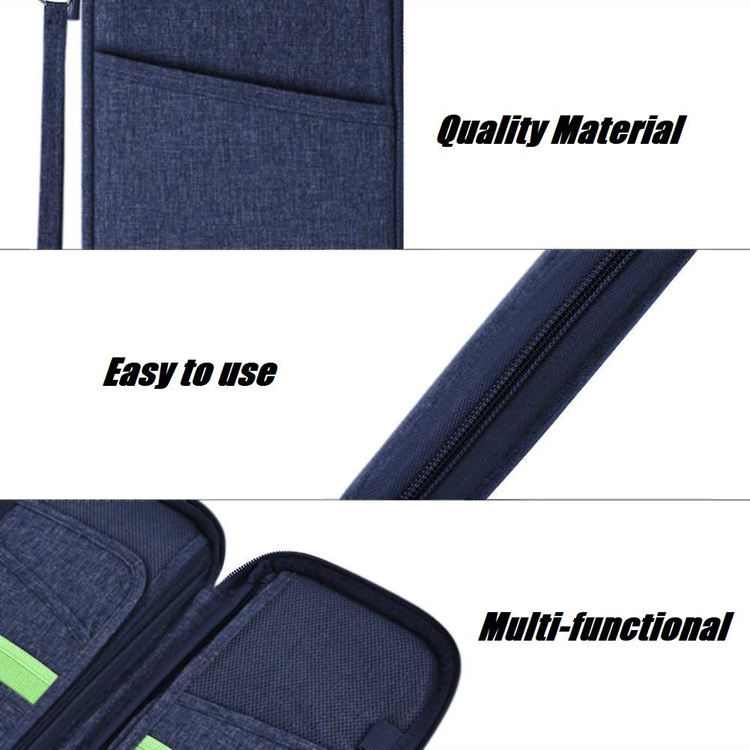 Travel passport rfid wallet card key card purse passport holder organizer