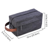 High Quality Waterproof Travel Toiletry Bag Canvas Cosmetic Bag Wholesale