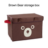 Factory Cartoon Practical Foldable Car Trunk Storage Box Car Supplies Car Storage Box Organizer Bag
