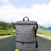 New Design Top Roll Backpack Waterproof Roll Up Laptop Backpack with Cooler Compartment