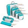 6 Pcs Lightweight Travel Compression OEM Customized Packing Cubes Set