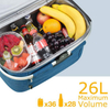 High Quality Reusable Leakproof Travel Beach Grocery Folded Collapsible Cooler Insulated Picnic Basket