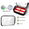Two Layer Lunch Insulated Bag Double Compartment Can Food Tote Bulk Cooler Bag