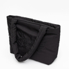 Custom Logo Medium Padded Puffy Shoulder Bag Lightweight Padding Puffer Tote Bag