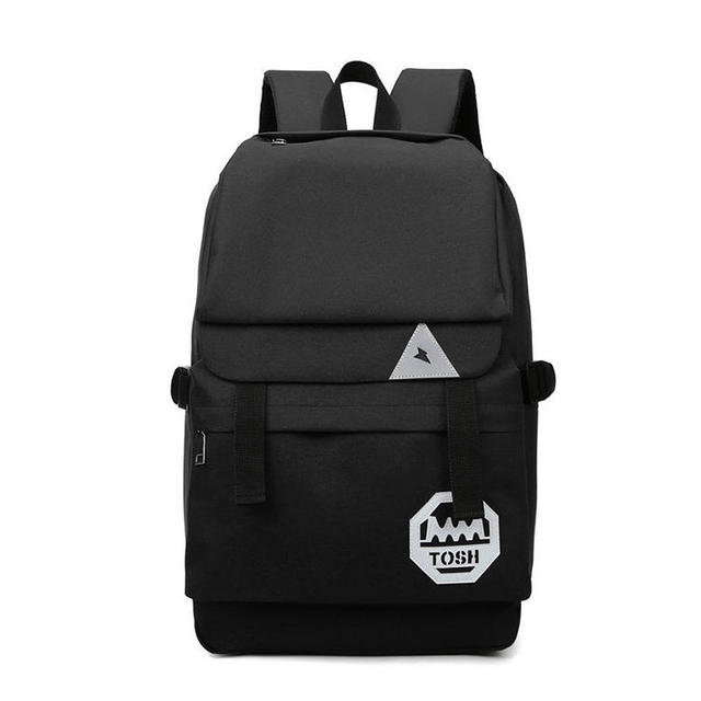 Wholesale 17.7 Inch Black Laptop Backpack Bag School Student Anti Theft Backpack with USB Charging Port