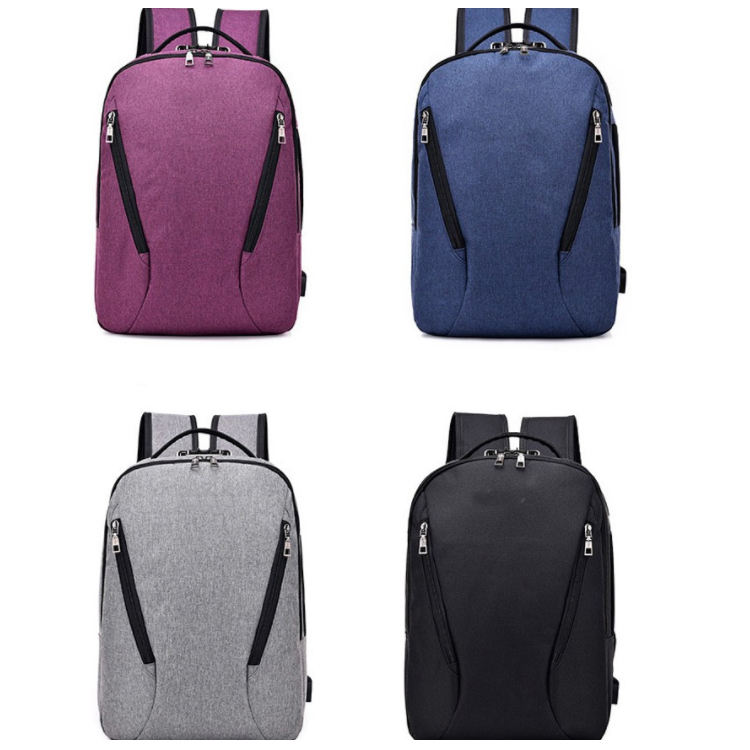 Water Resistant Smart Sport Backpack With Usb Charging Port/With Password Lock