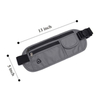 Ripstop Slim Running Sport Waist Fanny Pack For Men with Headphone Jack