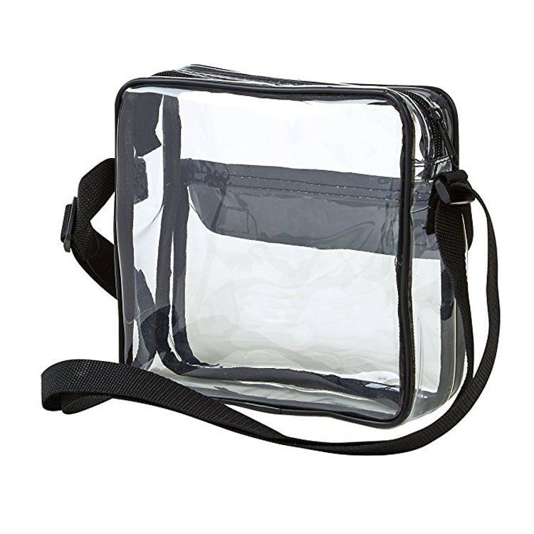 Latest style pvc coated fabric clear cosmetic bags pu bags women handbags