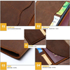 Travel Leather Men's Money Hand Wallet Bag Passport Organizer