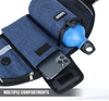 Men woman travel hiking running dog treat fanny pack waist bag with bottle holder for pet treat