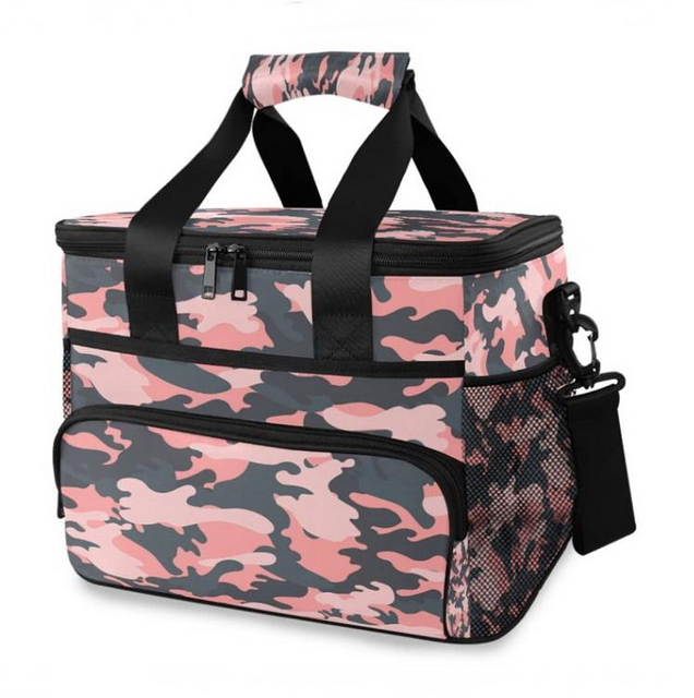 Oversize Outdoor Travel Picnic Insulated Cooler Bag Soft Side Waterproof Custom Camo Food Beer Thermal Bag