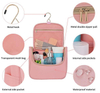 Custom Stylish Waterproof Women Hanging Toiletry Storage Organizer Wash Bag Candy Make Up Bag Cosmetic for Travel