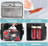 Large Premium Collapsible Reusable Cooler Bag Insulated Lunch Bag with Soft Leakproof Liner And Shoulder Strap