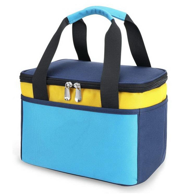 Customized Portable Waterproof Schools Kids Lunch Box Portable Cooler Insulated Tote Bag for Picnic Travel