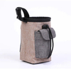 Pet Training Pouch Poop Bag Cute Dog Snack Dispenser Waterproof Dog Treat Pouch Bag with Waist Shoulder Strap