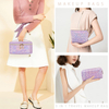 Cute Laser PU Makeup Bag Set Waterproof Travel Cosmetic Organizer Bags