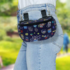 Full Printed Saddle Waist Fanny Pack with Speaker Used for Horse Riding