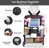 Hot Sale Storage Backseat Car Organizer Kick Mats Car Backseat Organizer With Tablet Holder