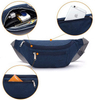 Custom Travel Gym Chest Cross Body Bum Bag Waterproof Belt Smell Proof Fanny Pack Waist Bag Men