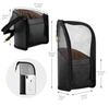 Makeup Brush Organzier Bag High Capacity Portable Stand-Up Makeup Brush Holder,Professional Artist Makeup Brush Sets Case Waterp