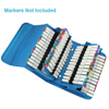 Art Sketch Marker Carrying Bag 120 Slots Mark Pens Case Storage Bag Organizer For Colored Pen