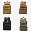 Wholesale Modern School Canvas Backpack Quality Assured Laptop Unisex Heavyweight Cotton Backpack Bag