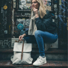 Wholesale Recycled Plastic Bottles Roll Top Laptop Backpack Travel Daypack Rucksack Daily Sports Leisure For Women Men