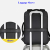 Wholesale Waterproof Business Travel Laptop Backpack with Lock And Usb Charging Port Water Resistant Computer Bag for Men