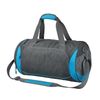 Outdoor Barrel Shape Soccer Duffel Gym Bag with Shoe Compartment