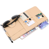 Car Sun Visor Storage Bag Car Interior Accessories Storage Tissue Bag for Registration Certificate Car Sunglasses Holder