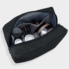 Small Zippered Cosmetic Travel Bag Makeup Carrying Case Mini Packing Cube Compliant Bag Toiletry Carry Pouch Organizer