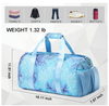 Custom Pattern Waterproof Gym Bag with Shoe Compartment Dance Outdoor Duffel Sport Bag