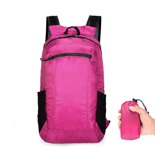 Custom Cheap Travel Daypack Bag Sport Daypack Portable Foldable Backpack Rucksack Bag for Men Lightweight Waterproof Backpack