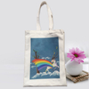 Plain Organic Cotton Bags Blank Canvas Tote Bag Eco Canvas Bag for Shopping