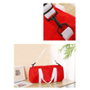 Vintage High Quality 30L Oxford Red Overnight Weekend Travel Bag Custom Luggage Gym Sports Travel Bag