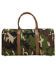 Promotion Portable Camouflage Custom Logo Gym Sports Yoga Tote Duffle Bag with Shoes Compartment Outdoor Sports Side Bag