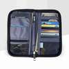 RFID Blocking Bag Document Organizer Waterproof Family Passport Holder Men Travel Passport Wallet