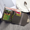Ready to ship Custom fashion pu leather wallet for women