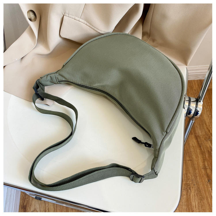 Crossbody Purse Dumpling Bag Leisure Hippie Hobo Style Handbags Single Shoulder Bag for Women & Men Travel Messenger Bag