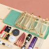 Roll Up Travel Cosmetic Makeup Jewelry Toiletry Bag Organizer Camping Accessories Holder