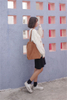 Women Corduroy Shopping Bag Female Canvas Cloth Shoulder Bag Environmental Storage Handbag Reusable Foldable Eco Grocery Totes