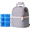 Custom Logo Picnic Leakproof Insulated Thermal Lunch Box Shoulder Tote Breastmilk Cooler Bag